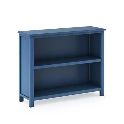 2-Shelf Open Bookcase, 30in, Solid & Engineered Wood, for Bedrooms & Playrooms