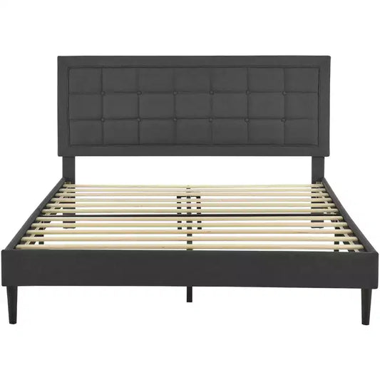 DeCoro Mornington Upholstered 2.0 Platform Full Size Frame and Headboard