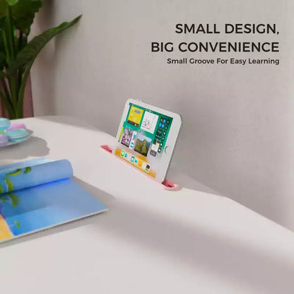 Kids Height-Adjustable Study Desk, 6 Levels, Scratch-Resistant Melamine, Pink or Blue