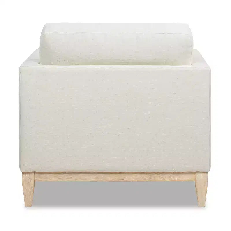 Modern Farmhouse Velvet Arm Chair with Feather-Down Foam Cushion, 36in