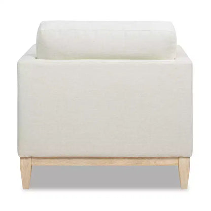 Modern Farmhouse Velvet Arm Chair with Feather-Down Foam Cushion, 36in