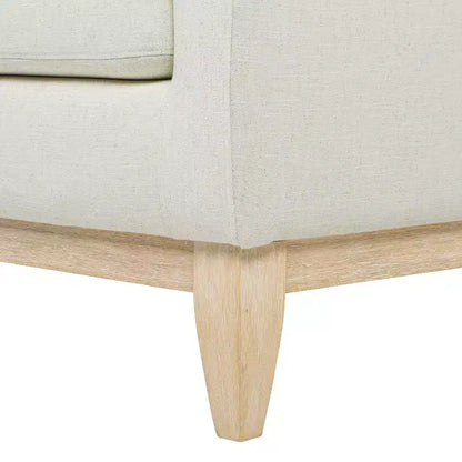 Modern Farmhouse Velvet Arm Chair with Feather-Down Foam Cushion, 36in