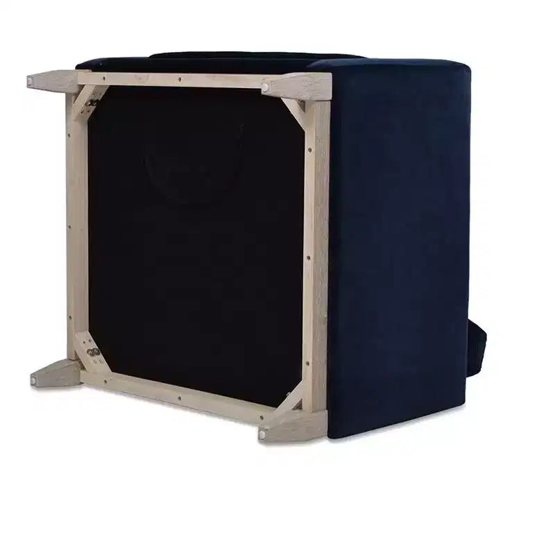 Modern Farmhouse Velvet Arm Chair with Feather-Down Foam Cushion, 36in